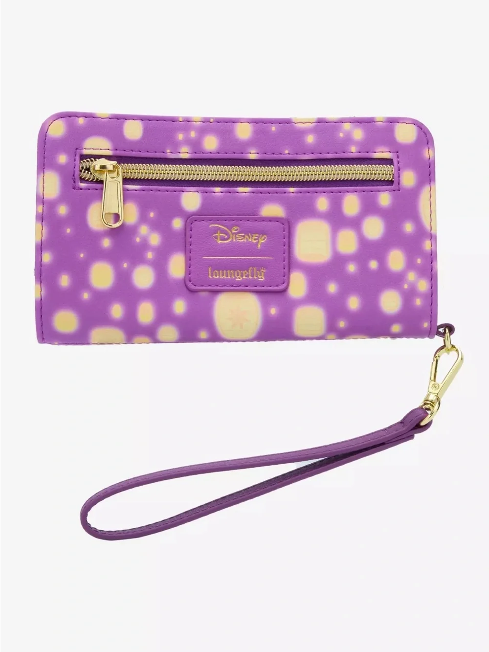 Loungefly Purple & Gold Rapunzel Backpack and Wallet Set